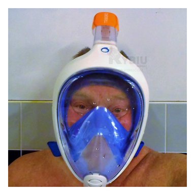 VISOR NATACIÓN RYBIU MG-BHC01-F AJUSTE IDEAL AZUL + REGALO STICKERS