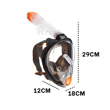 VISOR NATACIÓN RYBIU MG-BHC01-F PRINCIPIANTES NEGRO + GIFT STICKERS