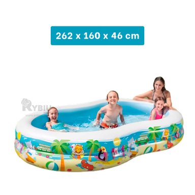 PILETA IDEAL PARA NIÑITOS DE MULTICOLOR Y+REGALO STICKERS - 5