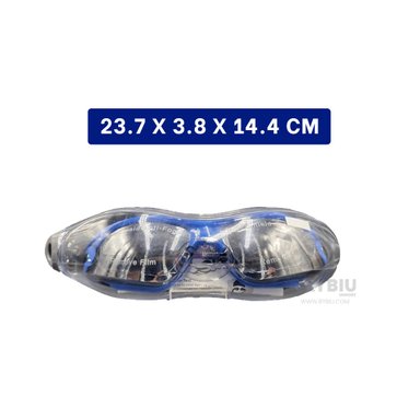 GAFAS NATACIÓN RYBIU MG-HN72A LIVIANOS DEPORTISTA AZUL + GIFT STICKERS