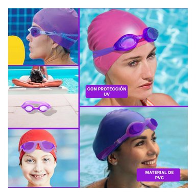 ANTEOJOS RYBIU MG-FD590 MORADO FLEXIBLES + POST-IT ADHESIVOS