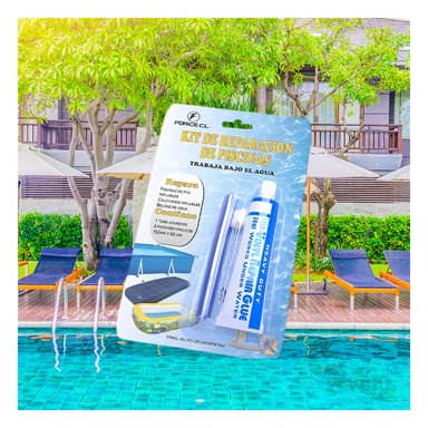 ENGRUDO RYBIU PP-01 PEGAR OBJETOS CELESTE + BANDERITAS ADHESIVAS