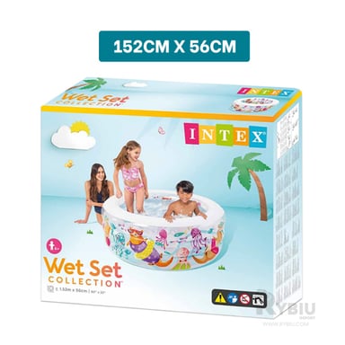 ALBERCA CON DISEÑO MODERNO Y ATRACTIVO Y+GIFT STICKERS - 5