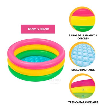 PISCINA PARA RELAJACION TOTAL EN LA PLAYA Y+PAPEL DE REGALO - 3