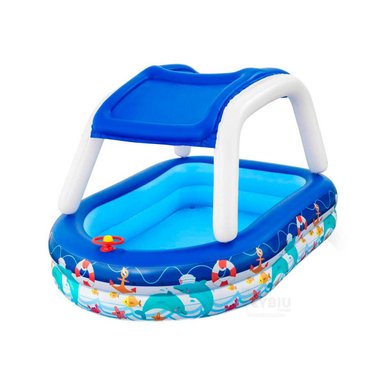 PILETA DIVERTIDA FORMA CAPITAN DEL MAR Y+LIGAS DE REGALO - 1