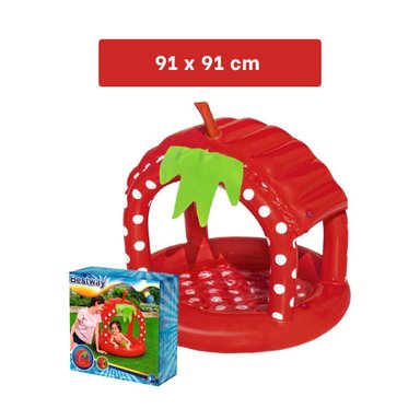PILETA INFLABLE FRESITA PARA HOGAR Y PATIO CON TOQUE ATRACTIVO Y+LIGAS REGALO - 4
