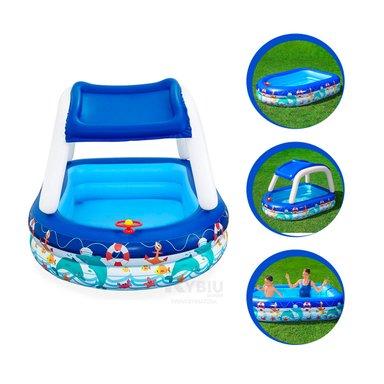 ALBERCA COMODA Y DURADERO PARA NIÑOS Y+REGALO STICKERS - 4