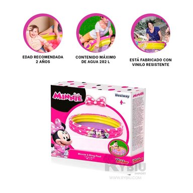 PISCINA REFRESCANTE INFANTIL DE ROSADO Y+PAPEL DE REGALO - 4