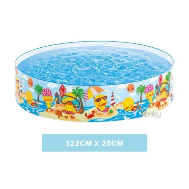 PILETA FACIL ARMADO EN MULTICOLOR Y+REGALO LIGAS PARA PEINAR - 5
