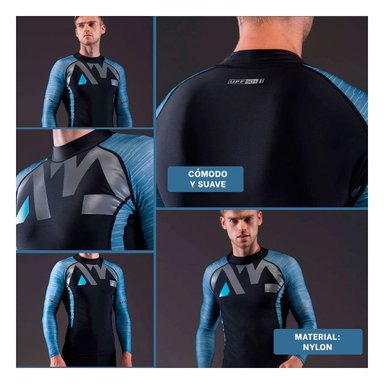 CAMISETA URBANA DE NAILON PARA HOMBRE CON ESTILO ACTUAL Y+POST IT