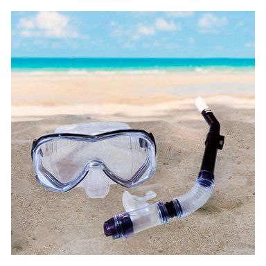 SET NATACIÓN RYBIU M-15265/S145 ESPECIAL BAJO EL AGUA + LIGAS REGALO