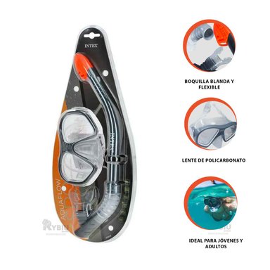 SET BUCEO RYBIU 55648 BOQUILLA FLEXIBLE + BANDERITAS ADHESIVAS