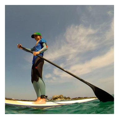 PALO RYBIU 303012 ALUMINIO ERGONOMICO Y ELEGANTE NATACION + GIFT STICKERS