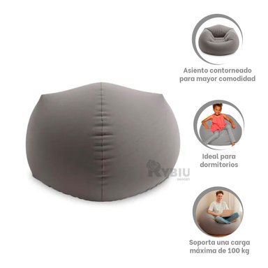 MUEBLE VERSATIL DE COLOR PLOMO Y+BANDERITAS ADHESIVAS - 3