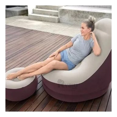 MUEBLE RYBIU VERSATIL DE GUINDA OSCURO + BANDERITAS ADHESIVAS