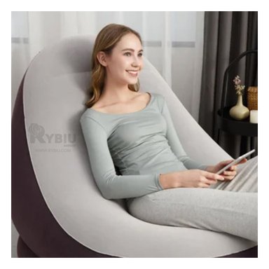 SILLON RYBIU PRACTICO DE GUINDA OSCURO + ENVOLTORIO DE REGALO