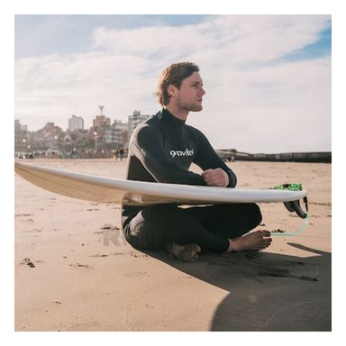 TRAJE BAÑO NATACIÓN HOMBRE RYBIU 61130-H 3.3MM AZUL CON DISEÑO LUJOSO + REGALO AGENDITA