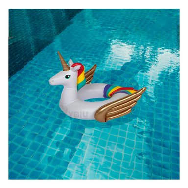UNICORNIO PARA AVENTURAS ACUATICAS BLANCO Y+PAPEL DE REGALO - 1