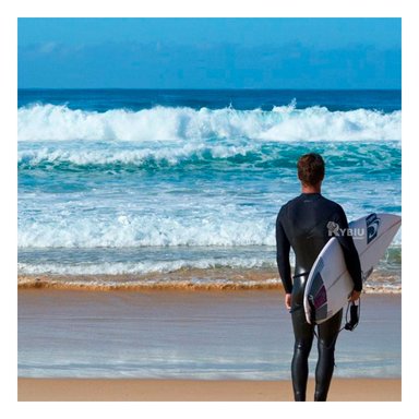 TRAJE BAÑO NATACIÓN HOMBRE RYBIU 61130-H 3.3MM AZUL ELEGANTE NADAR + GIFT MINIAGENDA