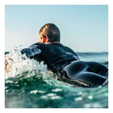 TRAJE BAÑO NATACIÓN HOMBRE RYBIU 61130-H 3.3MM AZUL DURADERA FLOTAR + GIFT STICKERS