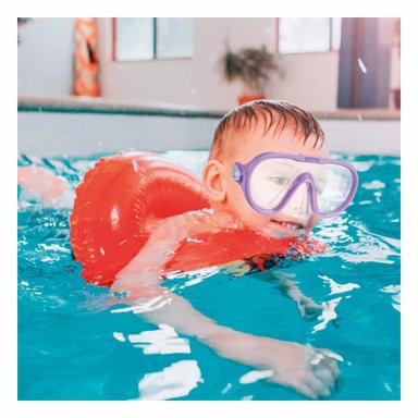 GAFAS NATACIÓN RYBIU 55916 VISION PANORAMICA Y UTIL LILA + GIFT STICKERS