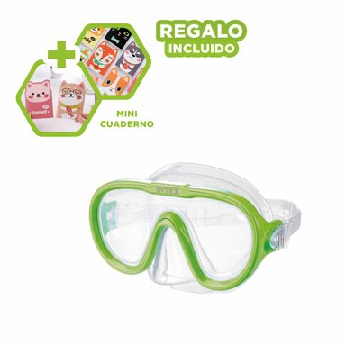 GAFAS NATACIÓN RYBIU 55916 IMPERMEABLE NADADORES VERDE + GIFT MINIAGENDA