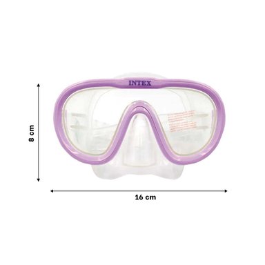MÁSCARA NATACIÓN RYBIU 55916 BUSCEAR MODERNO LILA + LIGAS REGALO - 4