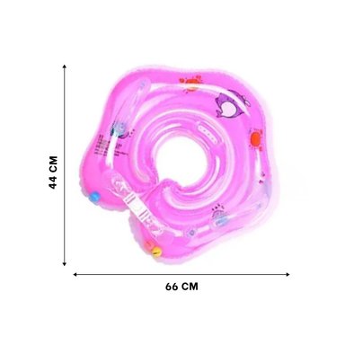 FLOTADOR ERGONOMICO Y LIGERO TONO ROSADO Y+PAPEL DE REGALO - 5