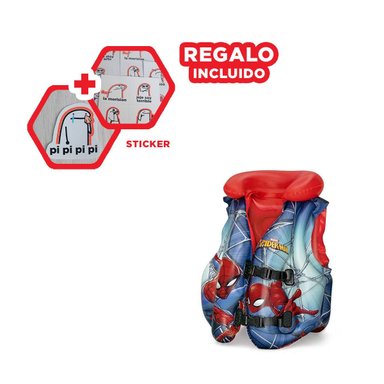 CHALECO RYBIU 98014 MULTICOLOR RADIANTE Y PRACTICO SIMPLE USO + REGALO STICKERS