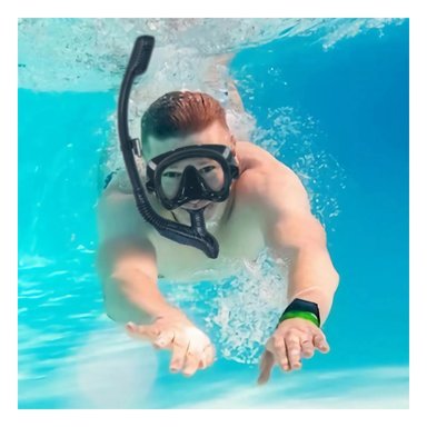 EQUIPO RYBIU W-SK101M NEGRO NADAR BAJO EL MAR MEDIANO + ENVOLTORIO REGALO