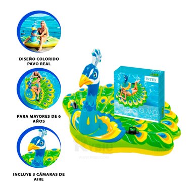 FLOTANTE ERGONOMICO DE PAVO Y+BANDERITAS ADHESIVAS - 1