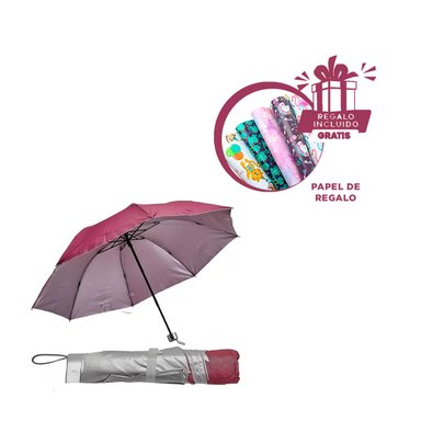 SOMBRILLA RYBIU VE30203 MODERNA E INNOVADORA + PAPEL REGALO ROJO