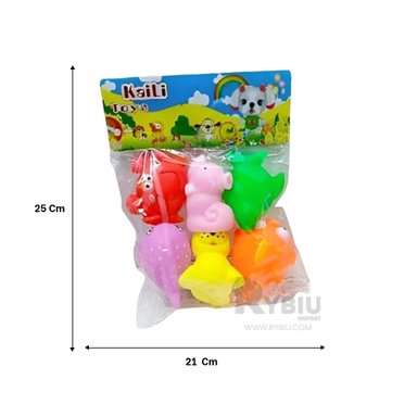 SET DE ANIMATES EN MULTICOLOR Y+REGALO LIGAS PARA PEINAR