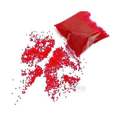 PAQUETE CON PERDIGONES DE HIDROGEL RYBIU JU29617 ROJO +REGALO AGENDITA