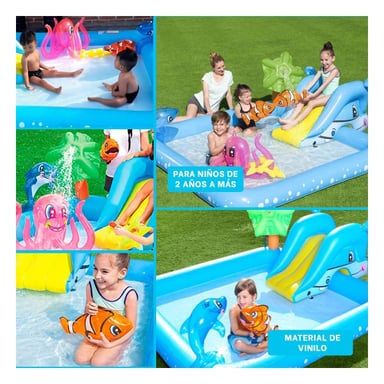 RINCON INFANTIL BESTWAY 53052 239X206X86 CM ACUARIO PARA DIVERSION Y+POST IT - 1