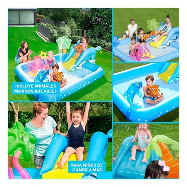 RINCON INFANTIL BESTWAY 53052 239X206X86 CM ACUARIO PARA DIVERSION Y+POST IT - 5