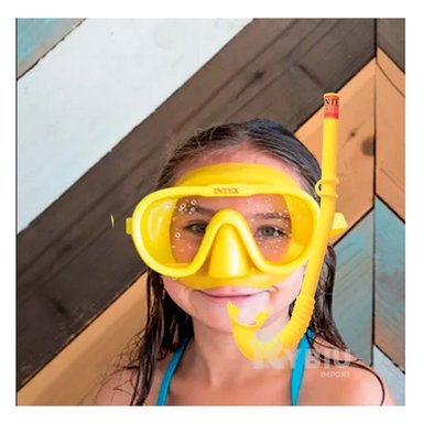 SET NATACIÓN RYBIU 55642 CALIDAD PISCINAS AMARILLO + REGALO AGENDITA