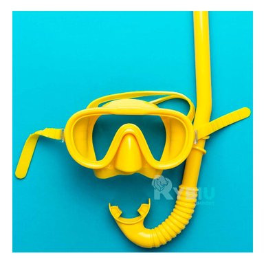 SET NATACIÓN RYBIU 55642 TRANSPORTABLE AMARILLO + REGALO STICKERS