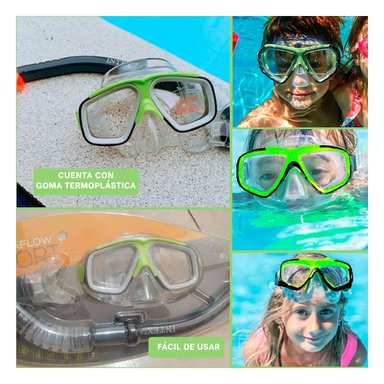 KIT NATACIÓN RYBIU 55949 DEPORTES EL AGUA MULTICOLOR + POST-IT ADHESIVOS