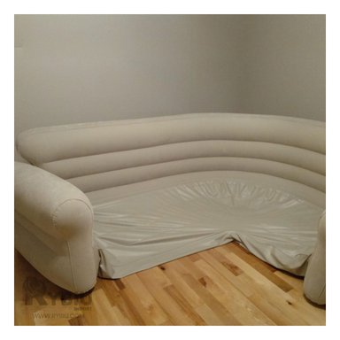 SILLON RYBIU 4 CUERPOS BEIGE MULTIFUNCIONAL PARA SALA + ENVOLTORIO REGALO