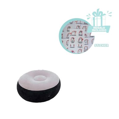 SOFA RYBIU 68564NP CELESTE ADAPTABLE PARA DESCANSO RAPIDO + REGALO STICKERS