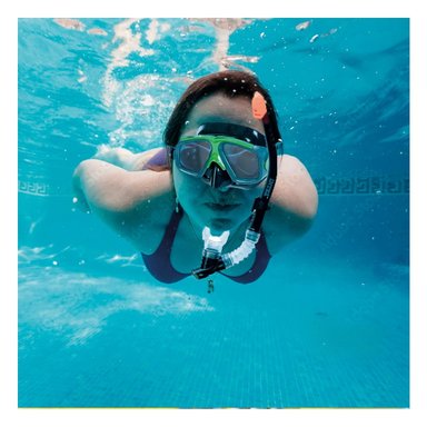 EQUIPO RYBIU 55959 CON ALETAS AJUSTABLES VERDE + GIFT STICKERS