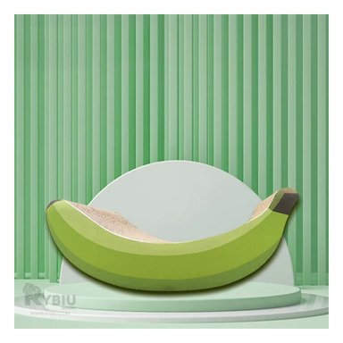 RASCADOR GATOS RYBIU CON ESTILO PLATANO MARRON + PAPEL REGALO