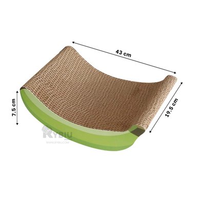 ARAÑADOR FELINOS RYBIU MARRON + LIGAS REGALO