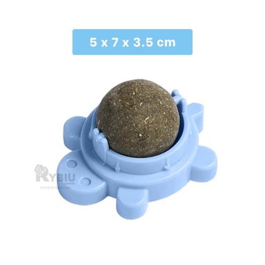 ACCESORIO GATO RYBIU UTIL EN CELESTE + REGALO LIGAS PEINAR