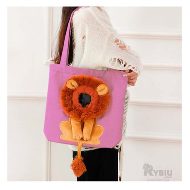 BOLSO GATO MA29121 RYBIU MEDIANO MASCOTA ROSADO + GIFT MINIAGENDA