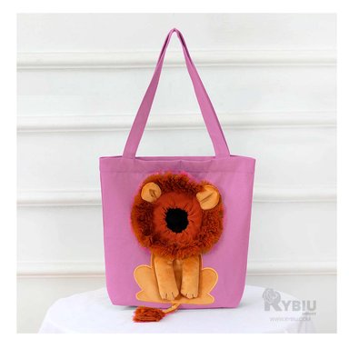 BOLSO GATO MA29121 RYBIU PASEADOR MASCOTA ROSADO + ENVOLTORIO REGALO