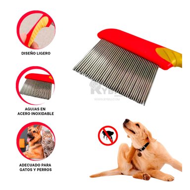 CEPILLO RYBIU MA29638 ACERO ANTIPIOJO ROJO + POST-IT ADHESIVOS