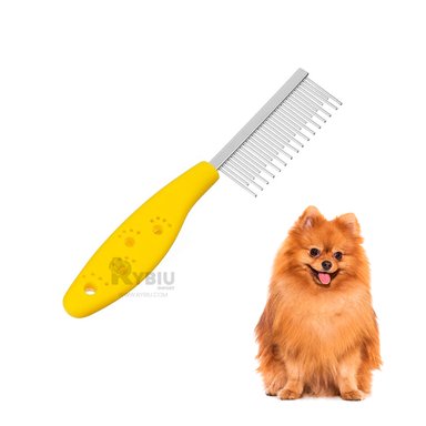 CEPILLO RYBIU MA29639 MASCOTAS AMARILLO + ENVOLTORIO REGALO