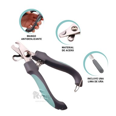 HERRAMIENTA RYBIU MA29636 MASCOTA EN VERDE + REGALO LIGAS PEINAR